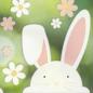 Preview: Osterhasen Fensterbilder